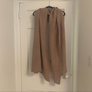 Mauve Oversized Scarf